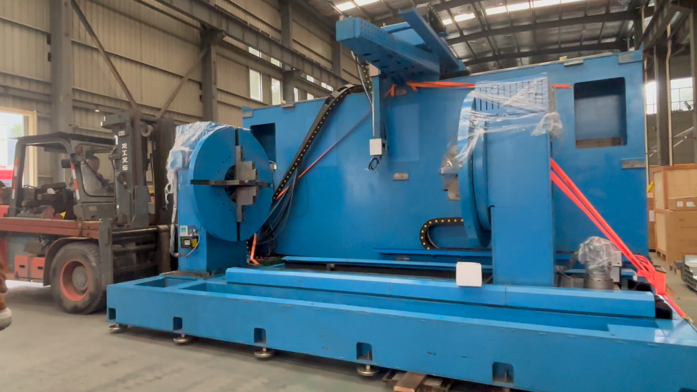 八轴数控激光切管机验收合格顺利发货