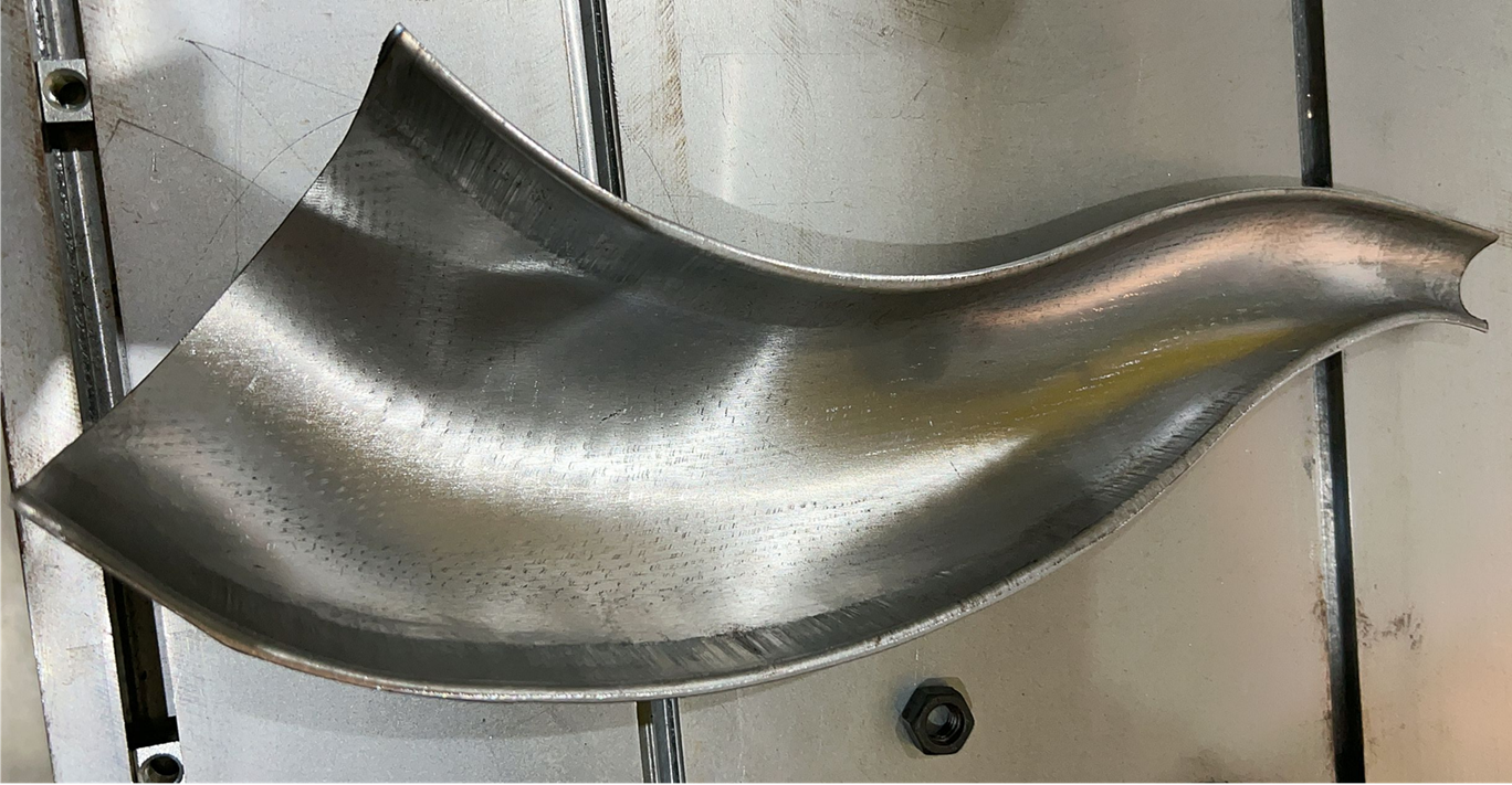 排气管三维激光切割效果图